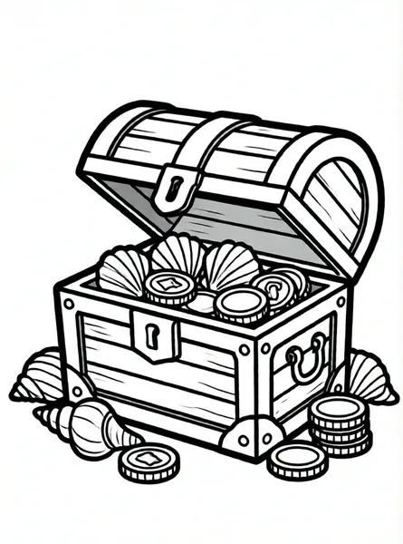cofre del tesoro marino