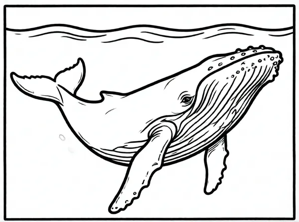 ballena jorobada con música