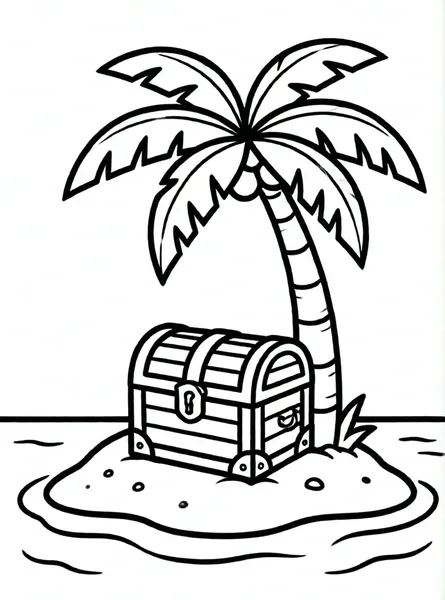 tesoro bajo la palmera