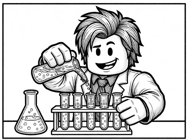 Roblox Scientist Mixing Tubes