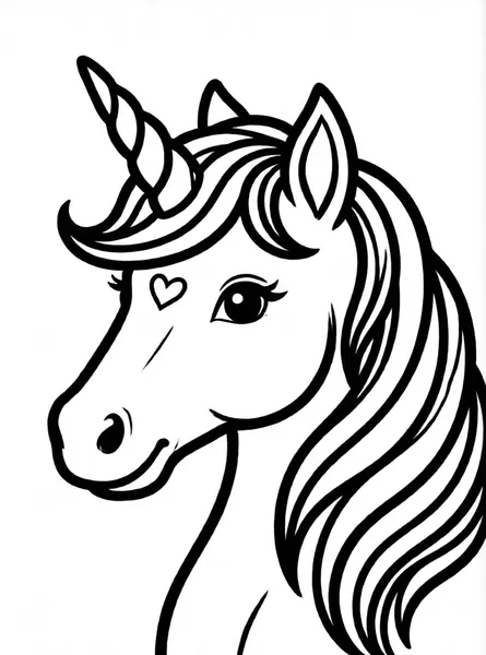 unicornio mágico de amor
