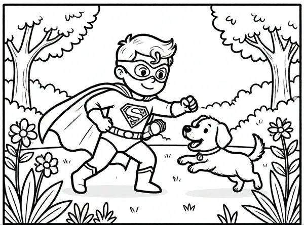 héroe y perro valiente