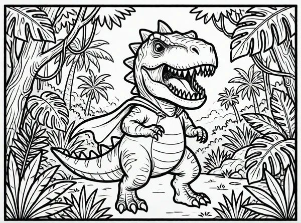 héroe con disfraz de dinosaurio