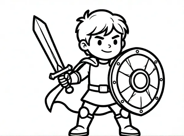 el pequeño héroe valiente