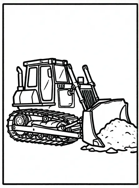 bulldozer moviendo tierra