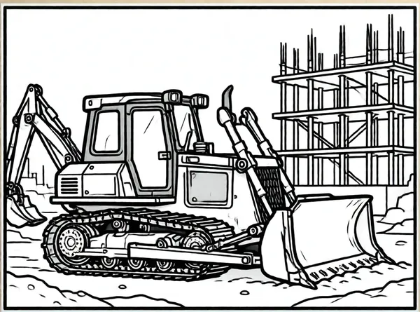 bulldozer moviendo tierra