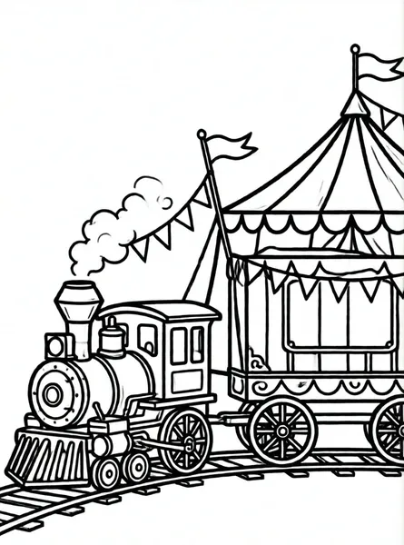 tren carpa circo en campos