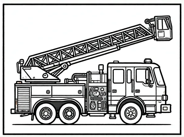 camión de bomberos valiente