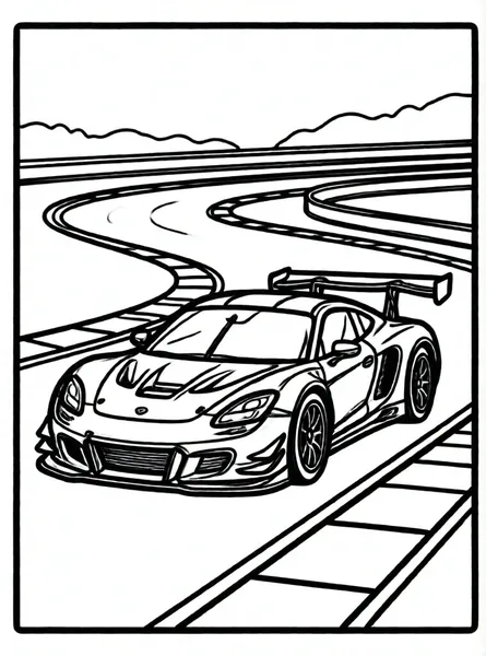 coche de carreras veloz