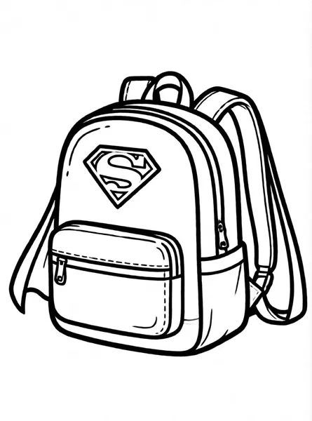 mochila de superhéroe con capa