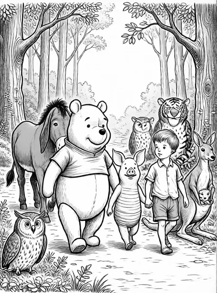 Pooh and Piglet Walk