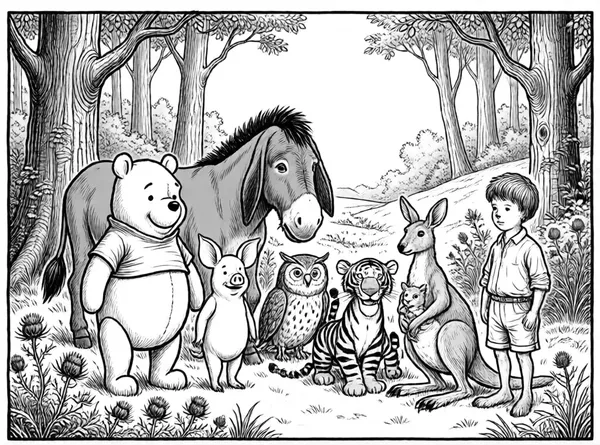 Eeyore in His Corner